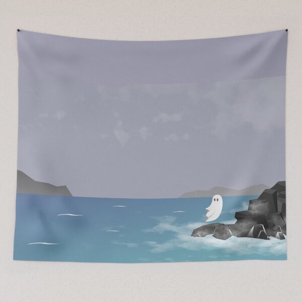Item preview, Ghost by the Sea designed and sold by chrispy doodles.