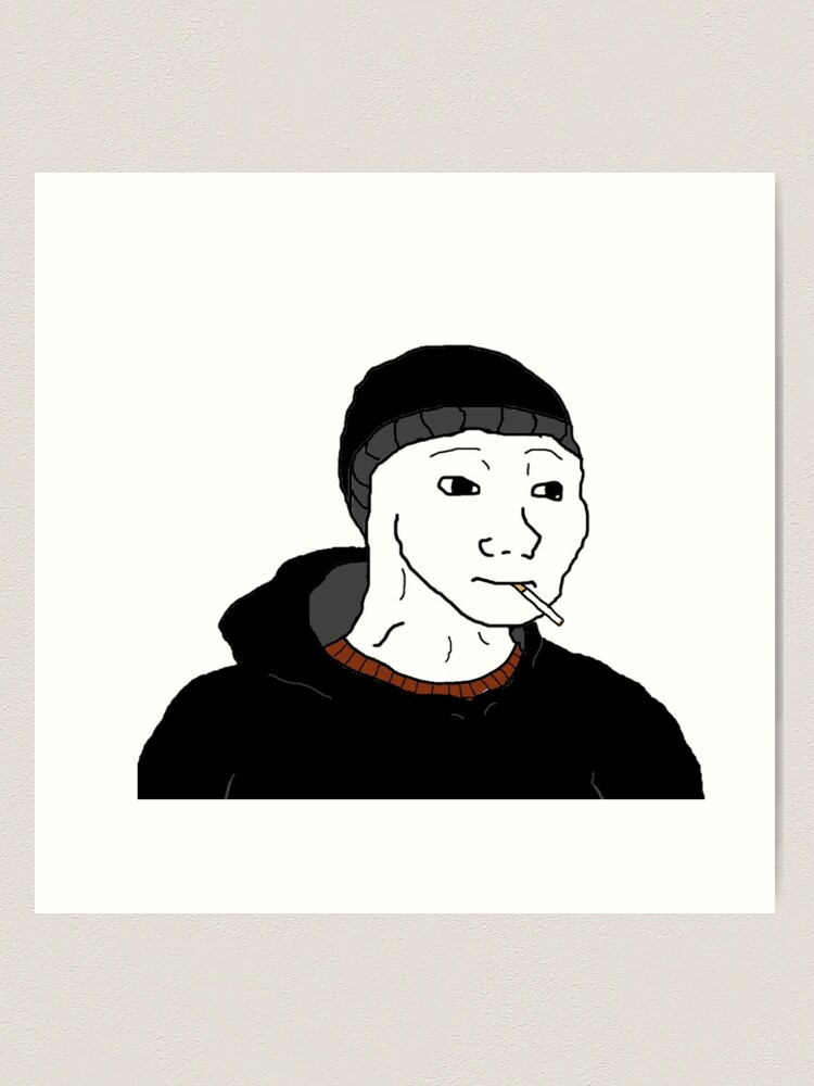 Doomer Wojak | Art Print