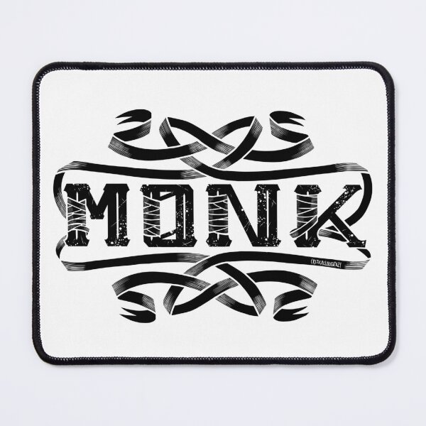 Item preview, D&D Monk Class Logo designed and sold by CriticalLOL.