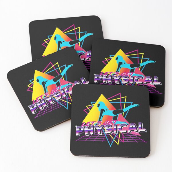 Item preview, Let's Get Physical Workout Gym Totally Retro 80's designed and sold by sundae-artisan.