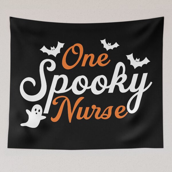 Item preview, One Spooky Nurse Shirt, Spooky Shirt, nurse Shirt, Gift for Nurse, Cute Nursing, funny nurse shirts designed and sold by kpluslk.