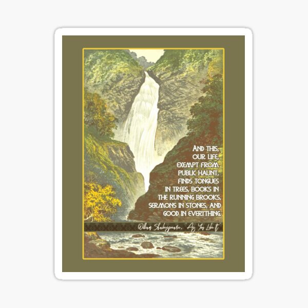 Item preview, Shakespeare | As You Like It Quote designed and sold by goadyssey.