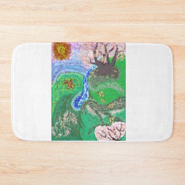 Item preview, Japanese Cherry blossom mountain designed and sold by NatureDesigned.