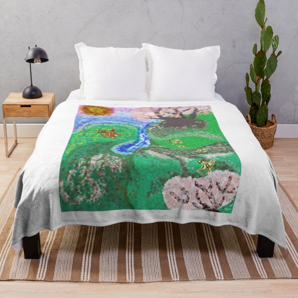 Item preview, Japanese Cherry blossom mountain designed and sold by NatureDesigned.