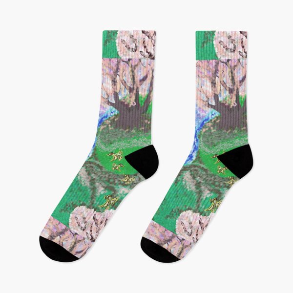 Item preview, Japanese Cherry blossom mountain designed and sold by NatureDesigned.