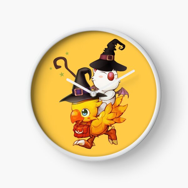 Item preview, Chocobo & Moogle Final Fantasy Black Mage Halloween Wizard Edition designed and sold by NEOFO.