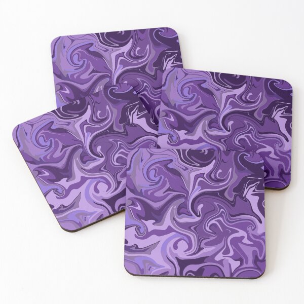 Item preview, Liquid Swirl Violet Hues    designed and sold by Kotsos Illustrations.