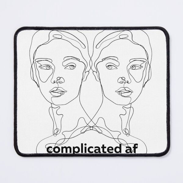 Item preview, complicated af designed and sold by ZenNerd.