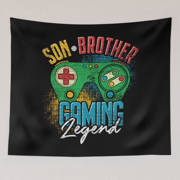Item preview, Gamer T-ShirtSon Brother Gaming Legend Gamer designed and sold by TobukiDiophe.