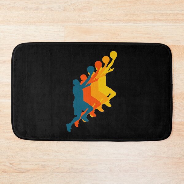 Item preview, Basketball Layup, Retro Vintage Basketball,  designed and sold by JasKei-Designs.