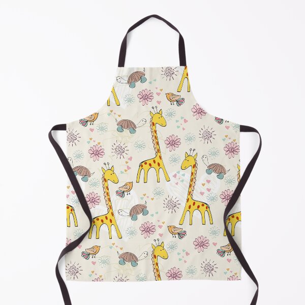 Item preview, Giraffe Bird Turtle Floral designed and sold by AlysaWithArt.