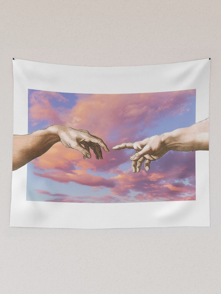 Hands tapestry best sale