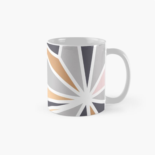 Item preview, Grey Brown Pink Tricolor Colorblock Pattern designed and sold by inquestyle.