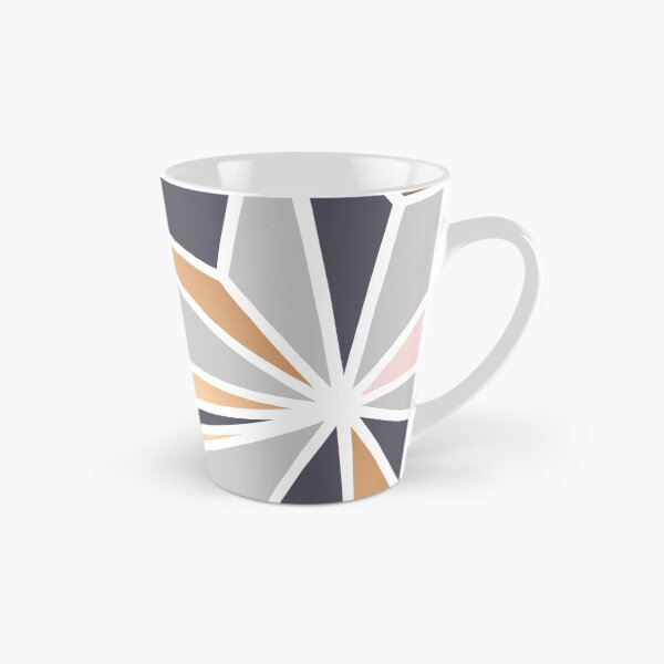 Item preview, Grey Brown Pink Tricolor Colorblock Pattern designed and sold by inquestyle.