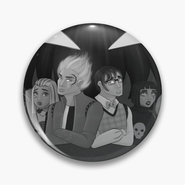 Item preview, Ghouls Rule Poster (Black and White) designed and sold by ThatPoniGhoul.