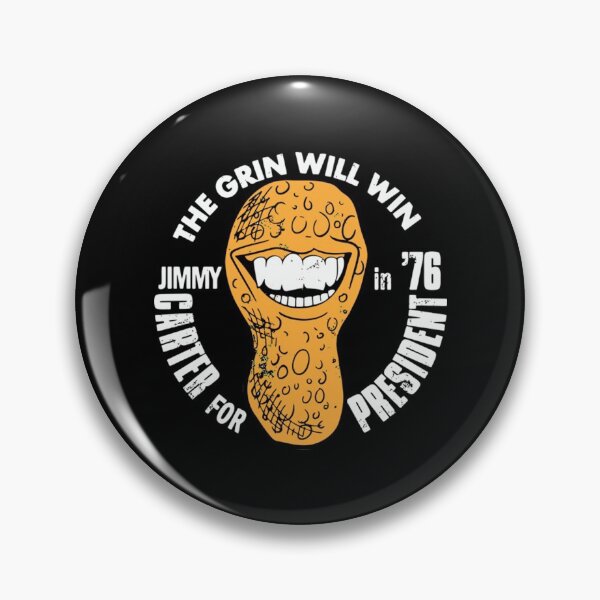 Item preview, Jimmy Carter T-ShirtJIMMY CARTER ))(( Vintage Presidential Grin Campaign designed and sold by TobukiDiophe.