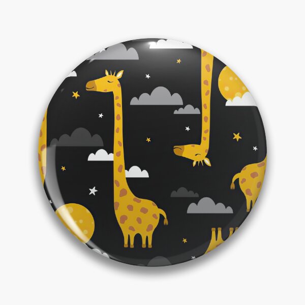 Item preview, Giraffe Night Moon designed and sold by AlysaWithArt.