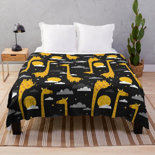 Item preview, Giraffe Night Moon designed and sold by AlysaWithArt.