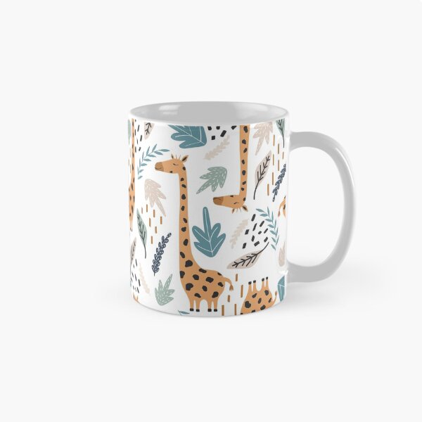 Item preview, Giraffe Plants On White designed and sold by AlysaWithArt.