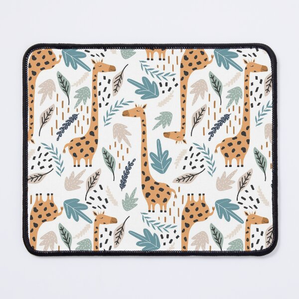 Item preview, Giraffe Plants On White designed and sold by AlysaWithArt.