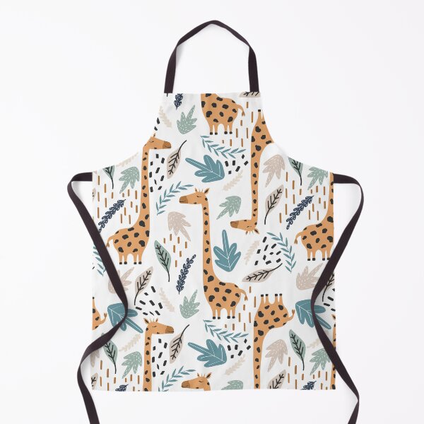 Item preview, Giraffe Plants On White designed and sold by AlysaWithArt.