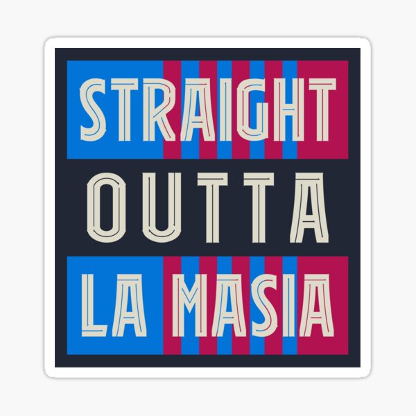 Item preview, Straight Outta La Masia designed and sold by farqaleitart.