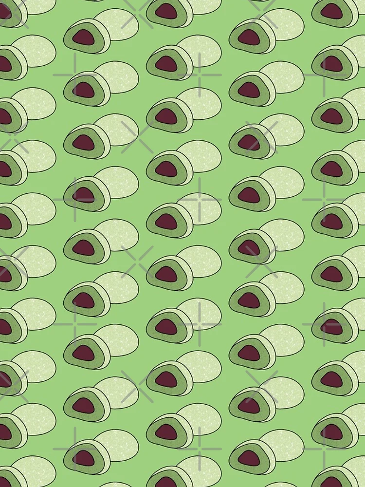 Aperçu 4 sur 4. Coque Samsung Galaxy avec l'œuvre Mochi Matcha & Haricots Rouges créée et vendue par charrchaa.