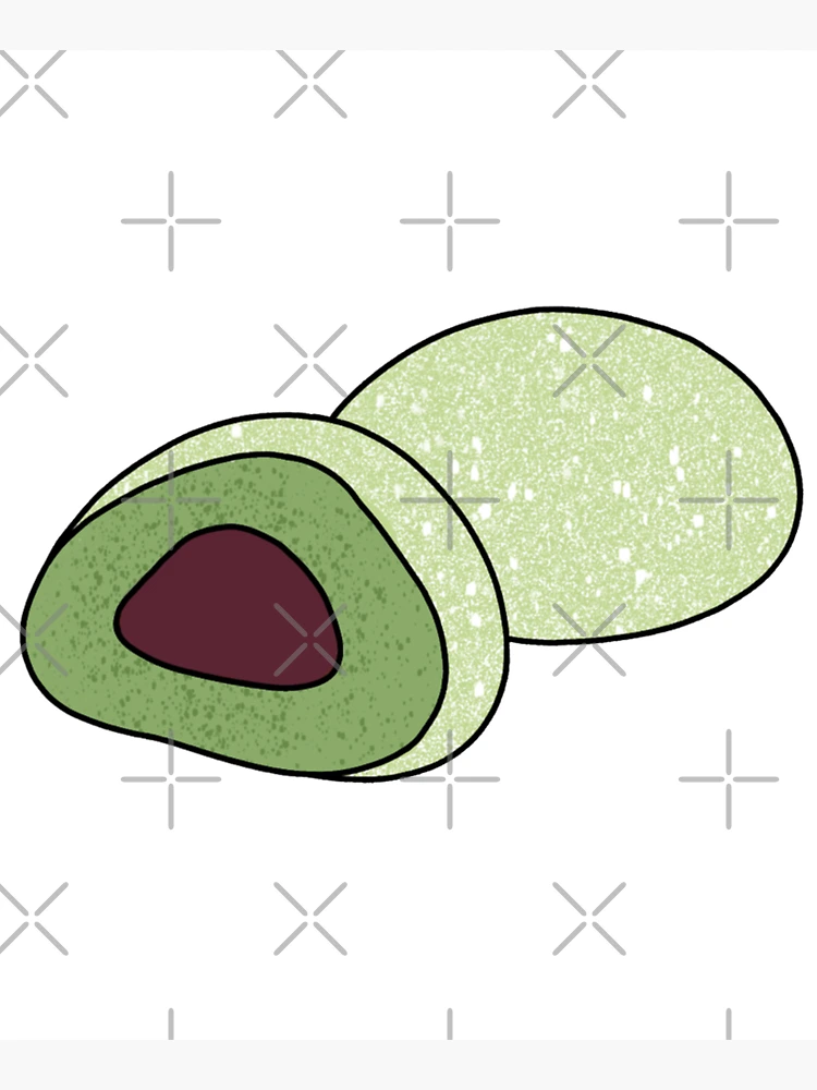 Aperçu 5 sur 5. Sac fourre-tout avec l'œuvre Mochi Matcha & Haricots Rouges créée et vendue par charrchaa.
