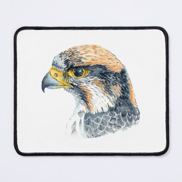Item preview, Lanner falcon portrait designed and sold by Fozzyartsales.