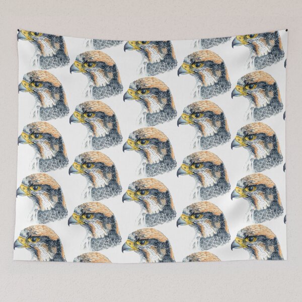 Item preview, Lanner falcon portrait designed and sold by Fozzyartsales.