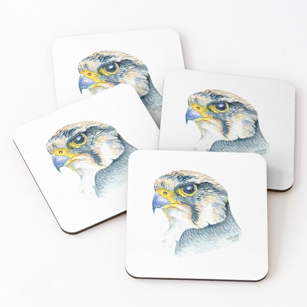 Item preview,  Lanner falcon portrait No 2 designed and sold by Fozzyartsales.