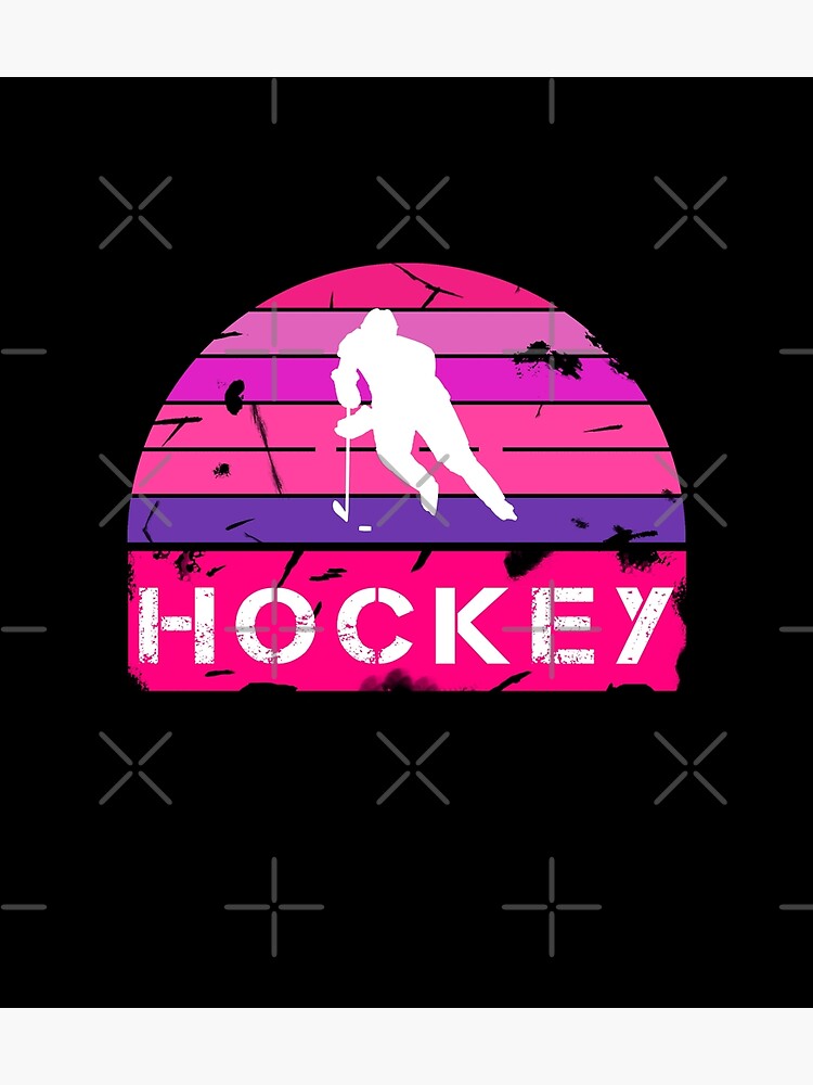 Retro vintage hockey | Poster
