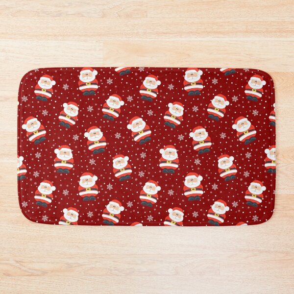 Item preview, seamless Christmas pattern with snowflake and santa designed and sold by FX  Dimas.