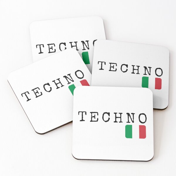Artikelvorschau, Techno-Italien-Flagge entworfen und verkauft von Artycreative1.