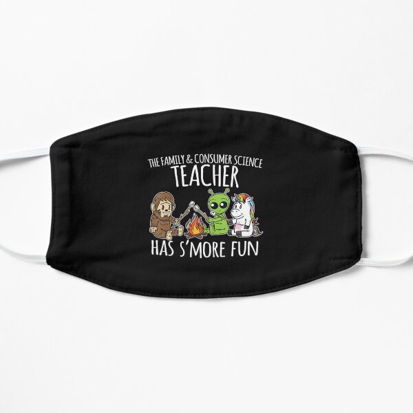 Family Consumer Science Teacher Has Smore Fun Team Flat Mask