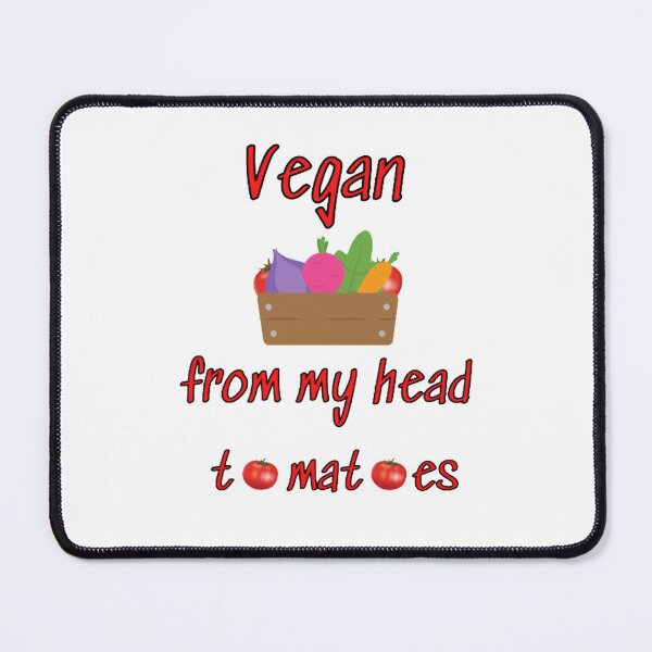Item preview, Vegan From My Head Tomatoes - Vegetarian designed and sold by Digitalme Designs.