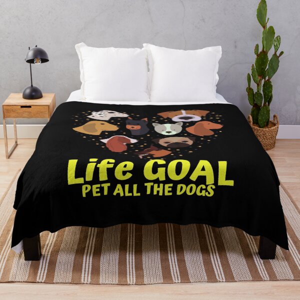 Item preview, Life Goal Pet All The Dogs - Dog Lover - Heart Group designed and sold by DKA-2ndBoy.