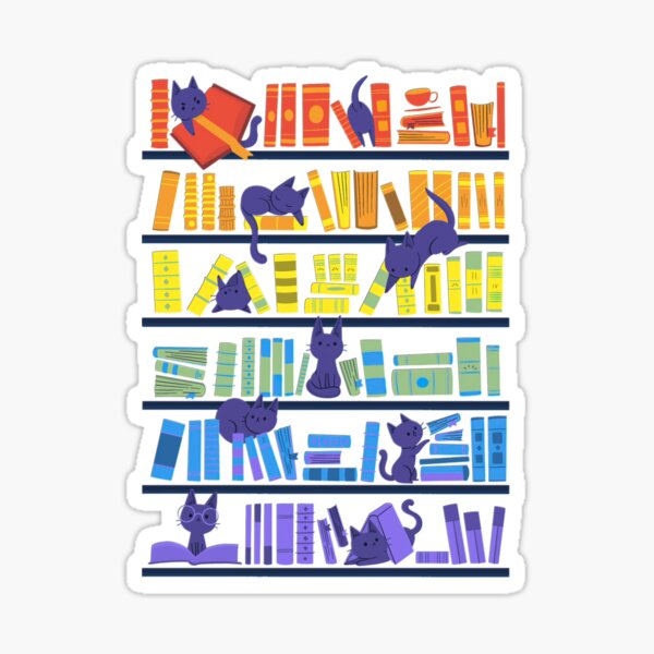 Item preview, Library Kittens Classic  designed and sold by exitsatisfying.