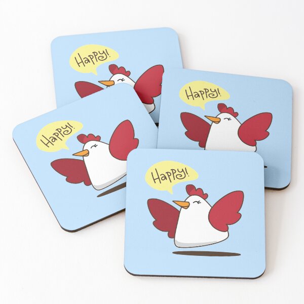 Item preview, Happy Chicken Farm Animal designed and sold by ScribblyPixie.