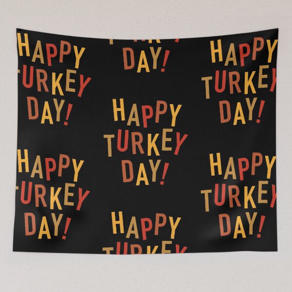 Item preview, Fall Color Cute Adorable Happy Turkey Day Happy Thanksgiving designed and sold by sundae-artisan.