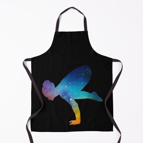 Item preview, Crow Pose Yoga Acrobatic Sport Galaxy Space Workout Aeralist Gymnastics designed and sold by Merchking1.