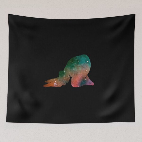 Item preview, Multicolor Cat Yoga Pose Galaxy Space Acrobatic Sport designed and sold by Merchking1.