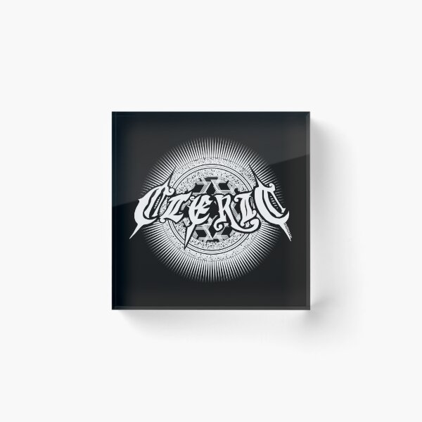 Item preview, D&D Cleric Class Logo White designed and sold by CriticalLOL.