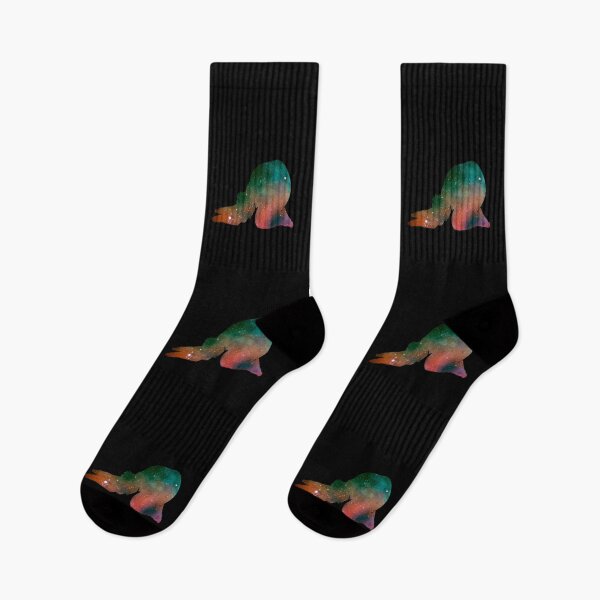 Item preview, Multicolor Cat Yoga Pose Galaxy Space Acrobatic Sport designed and sold by Merchking1.