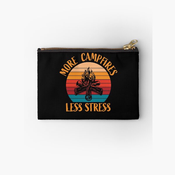 Item preview, More Campfires Less Stress Camping designed and sold by RoguePixel.