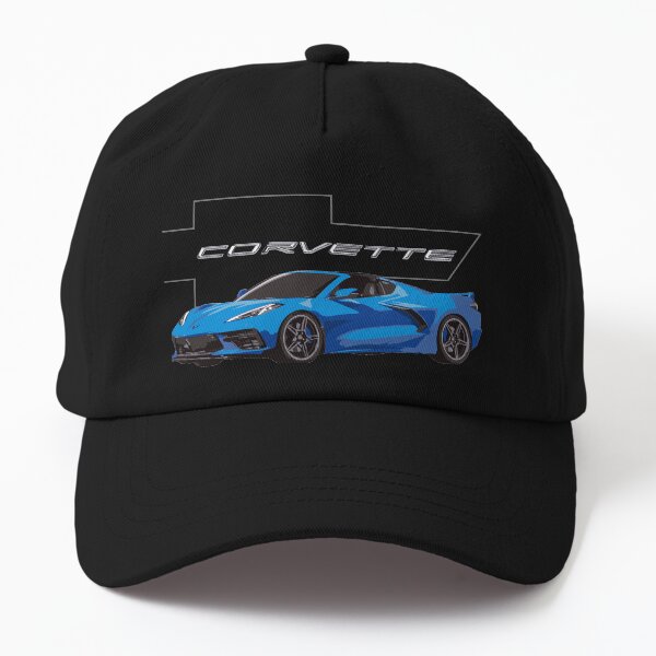 C8 Corvette Chevy Rapid Blue Dad Hat