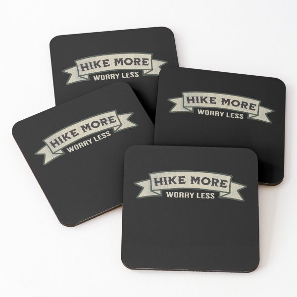 Item preview, Vintage Style Hike More Worry Less designed and sold by RoguePixel.