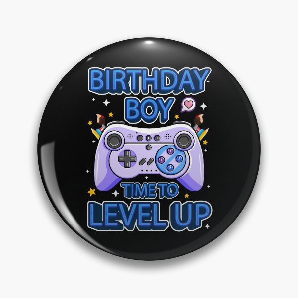 Item preview, Birthday Boy Time to Level Up designed and sold by mteehut.