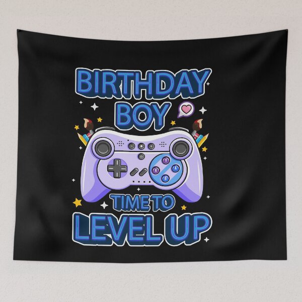 Item preview, Birthday Boy Time to Level Up designed and sold by mteehut.