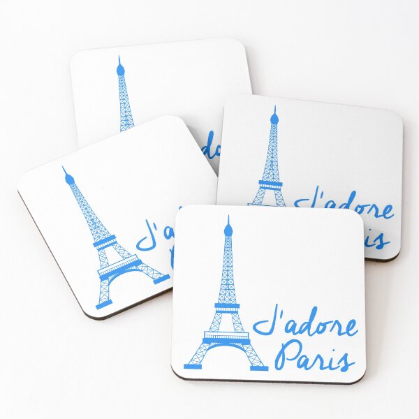 Item preview, J'adore Paris Digital Graphic - Blue designed and sold by beegurl13.
